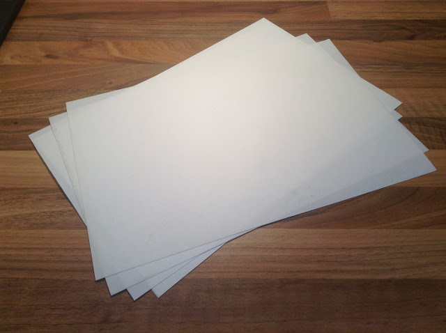 Plasticard 300x 300x 0,5 mm