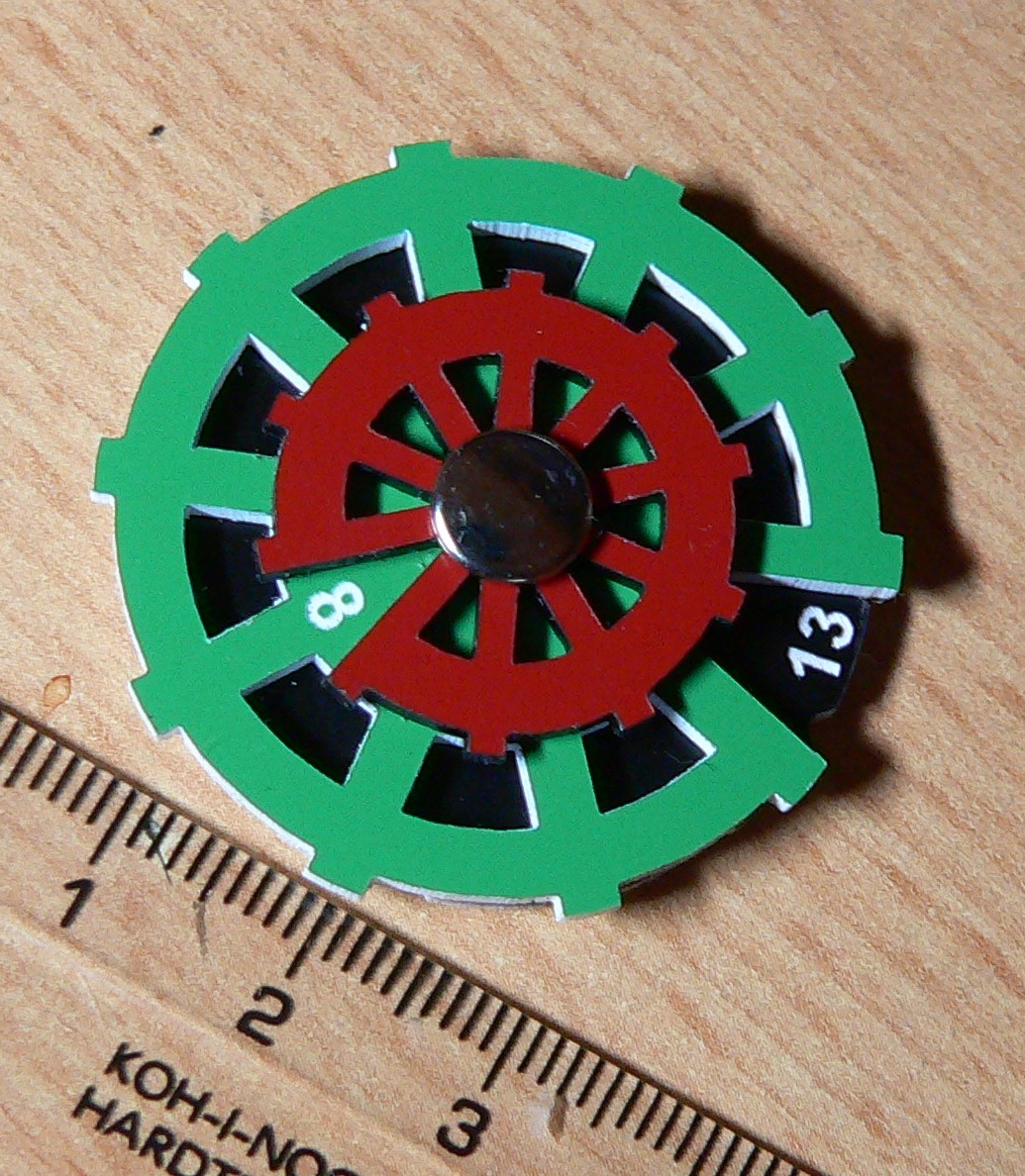 Počítadlo dvojvrstvé /  Two-layer dial 
