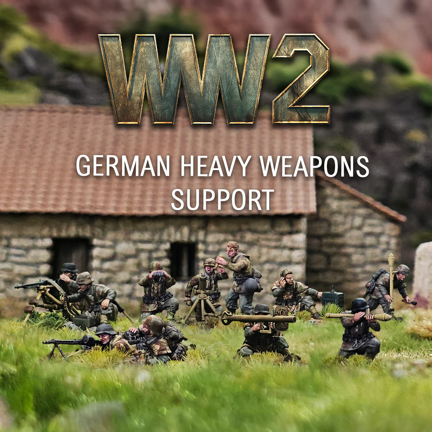 WW2 German Heavy Weapons Support