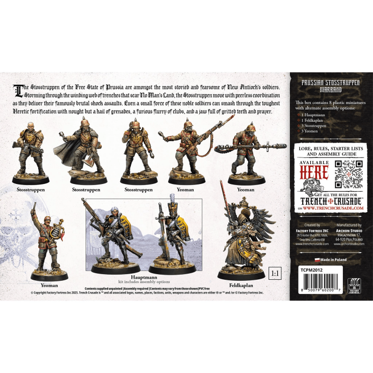 Prussian Stosstruppen Warband