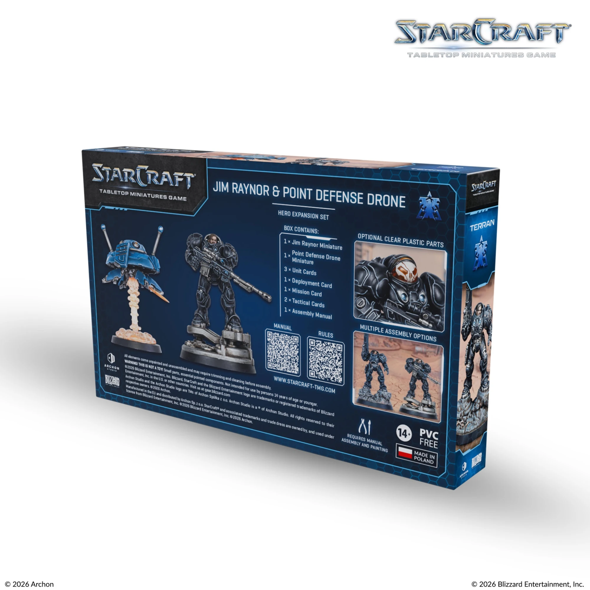 JIM RAYNOR (RAYNOR'S RAIDERS) - TERRAN - HERO EXPANSION SET