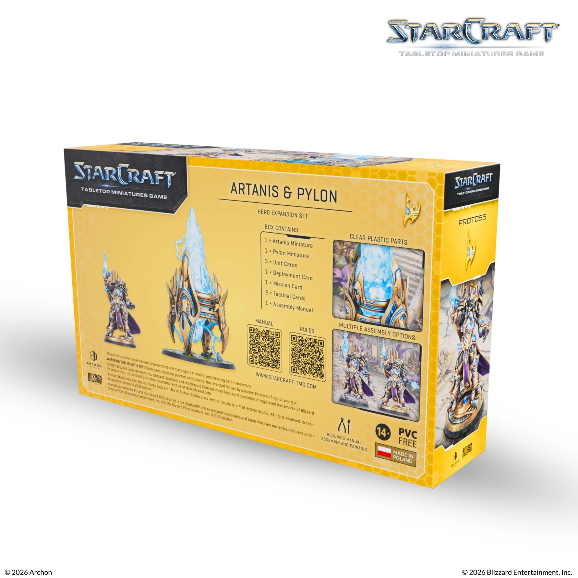 Artanis & Pylon - PROTOSS - HERO EXPANSION SET