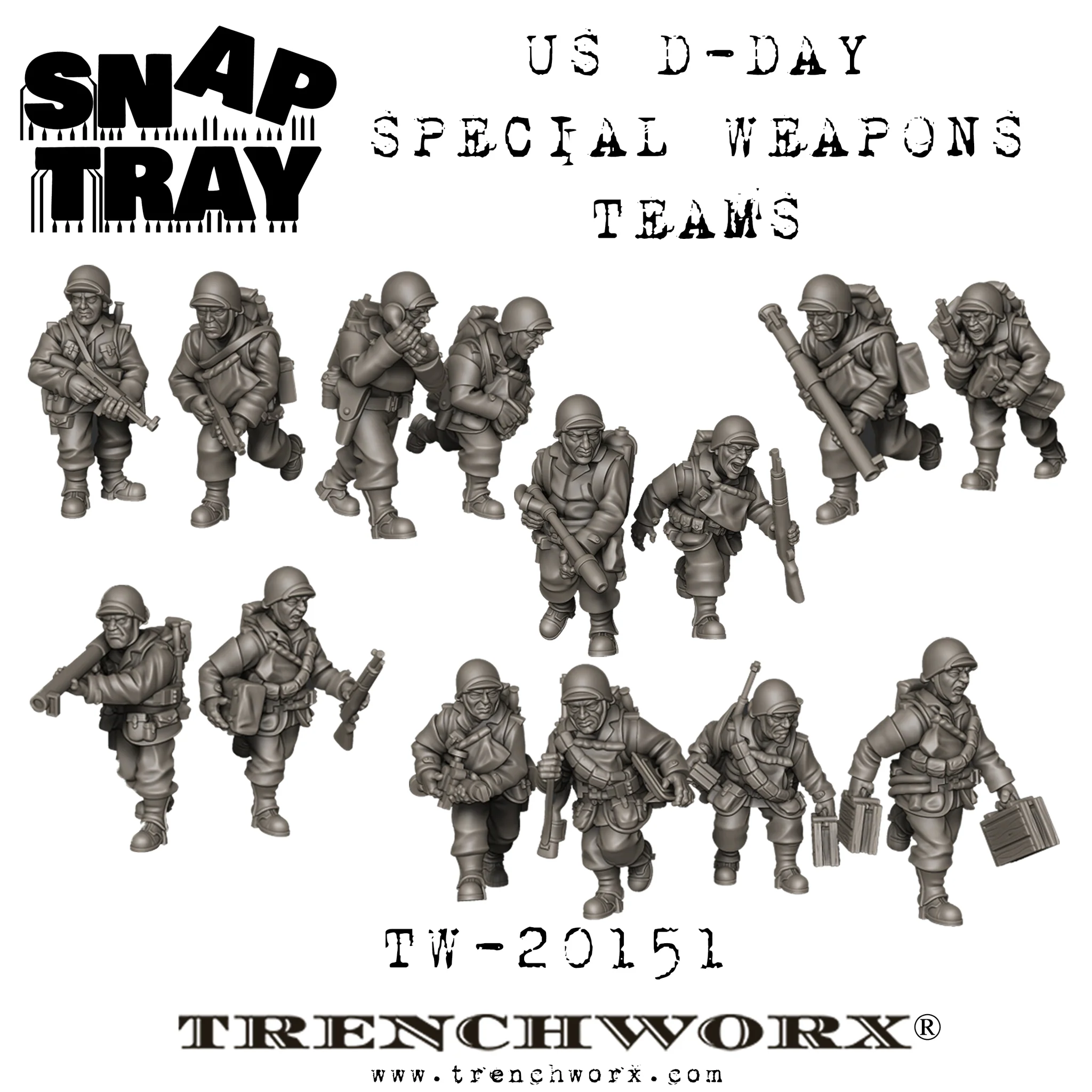 U.S. D-Day Special Weapons Teams - Snap Tray