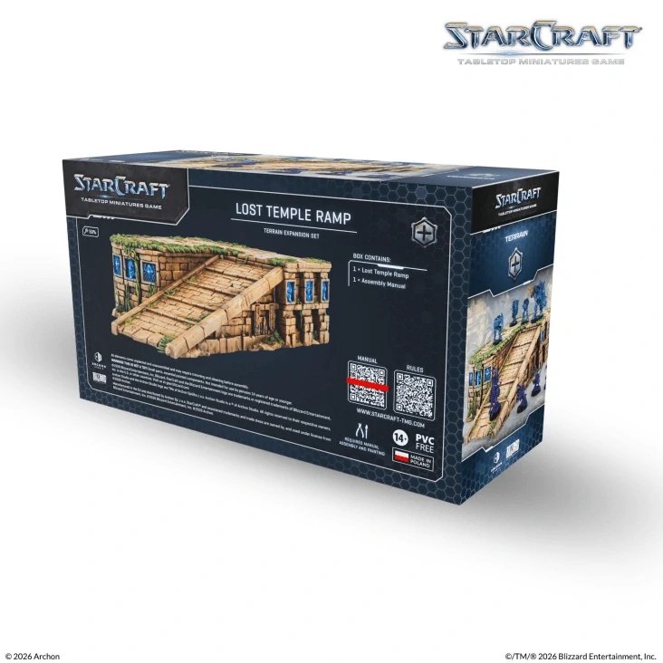 LOST TEMPLE RAMP - TERRAIN EXPANSION SET