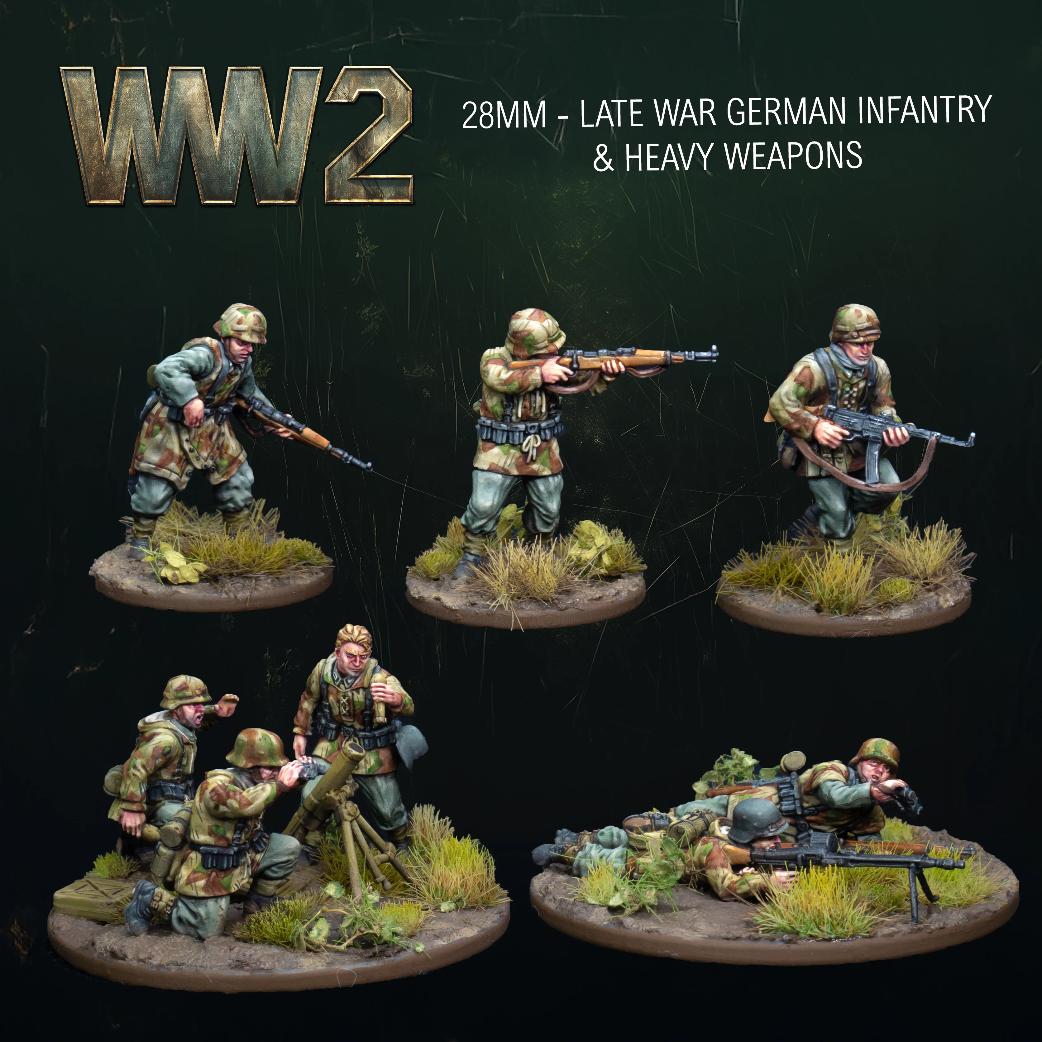 WW2 German Infantry & Heavy Weapons