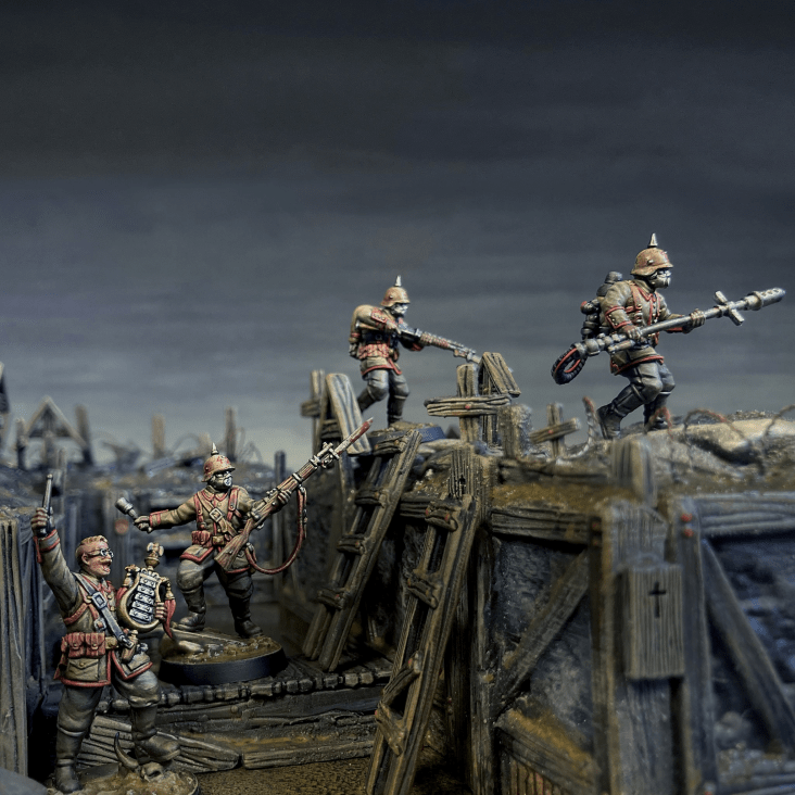 Prussian Stosstruppen Warband