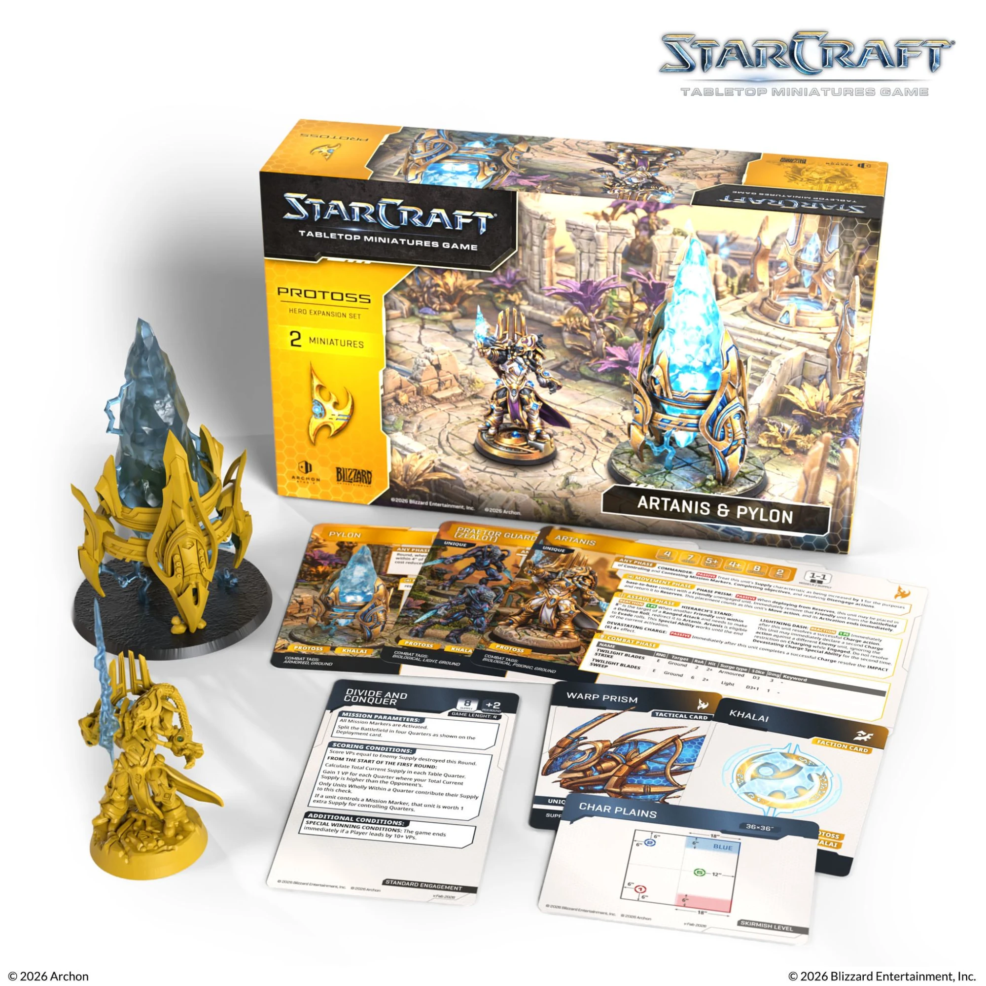 Artanis & Pylon - PROTOSS - HERO EXPANSION SET