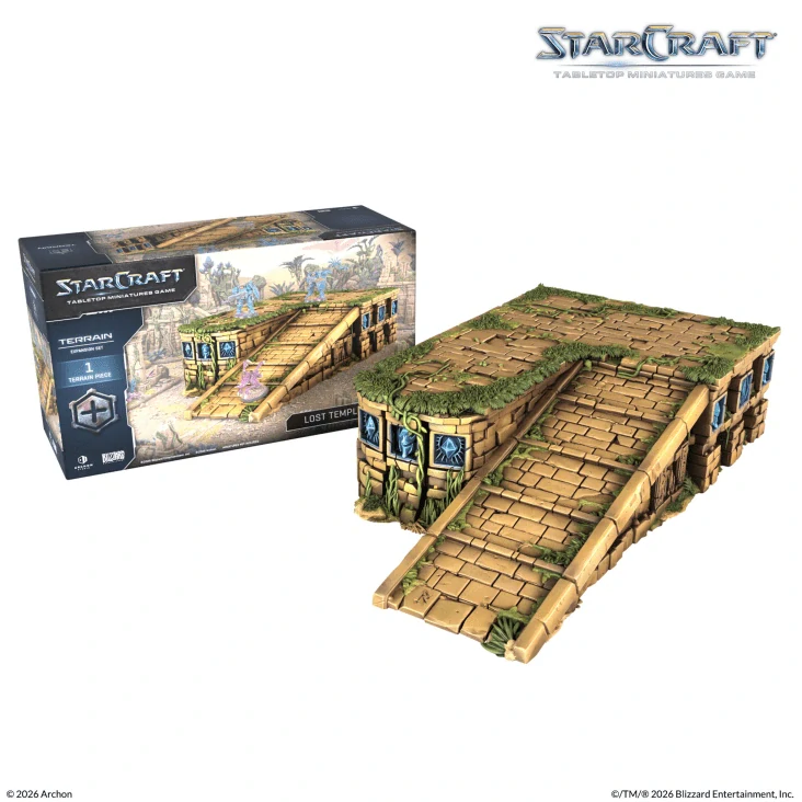 LOST TEMPLE RAMP - TERRAIN EXPANSION SET