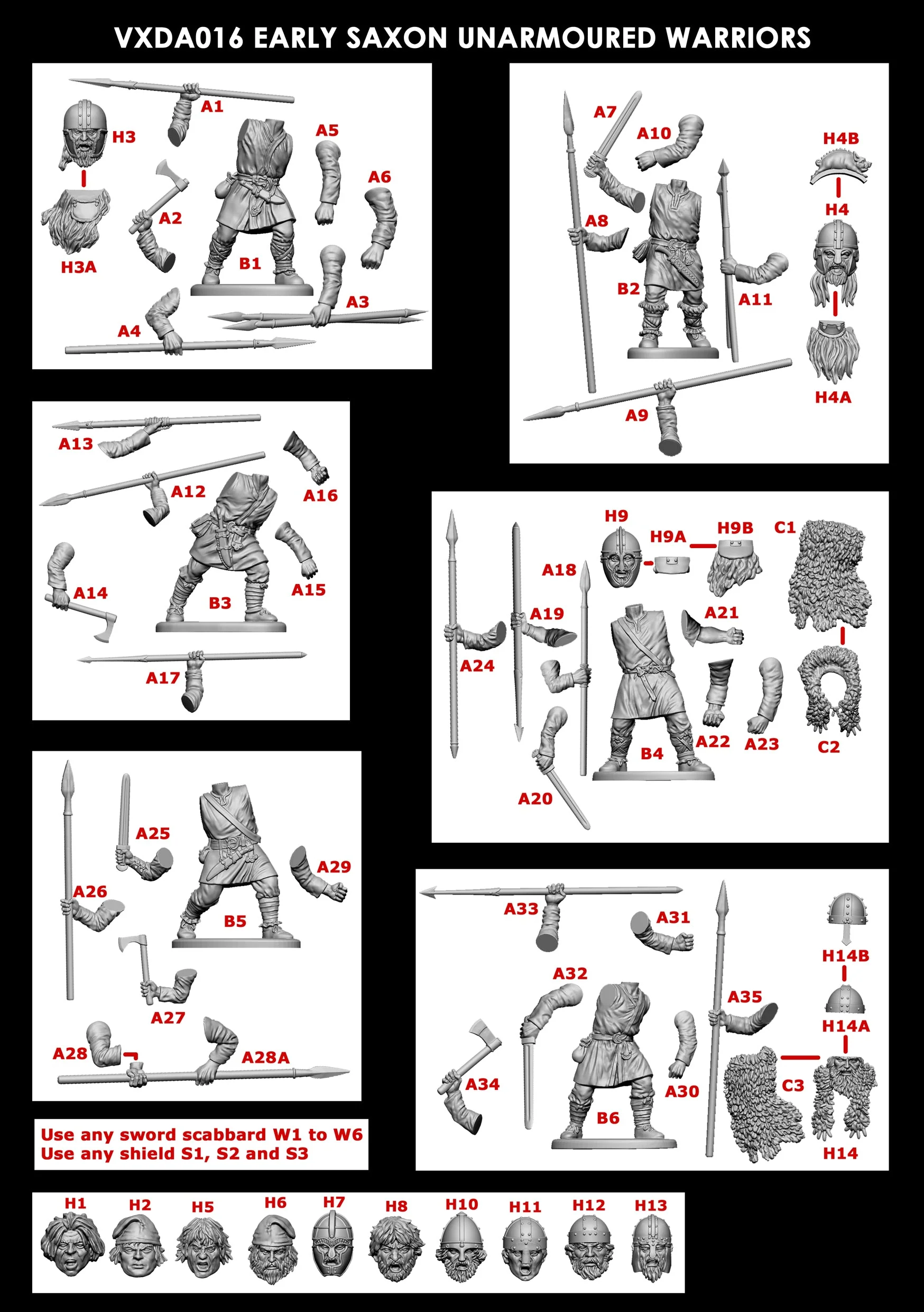 Early Saxon Warband
