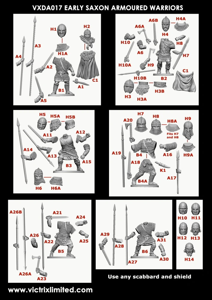 Early Saxon Armoured Warriors