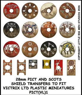Pict and Scots Shield Designs PICT 1