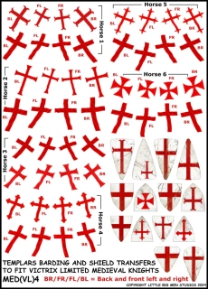 Medieval Barding and Shield Transfers 4