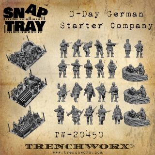 D-Day German Starter Company - Snap Tray