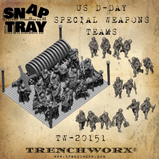 U.S. D-Day Special Weapons Teams - Snap Tray