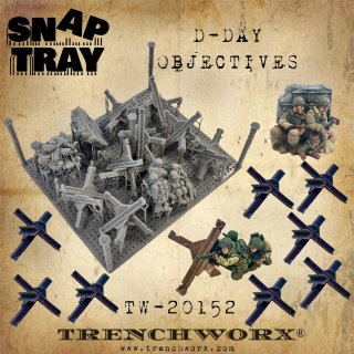 U.S. D-Day Objectives - Snap Tray