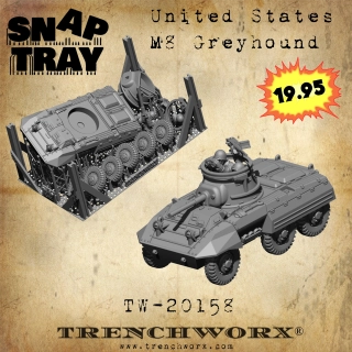 M-8 Greyhound - Snap Tray 
